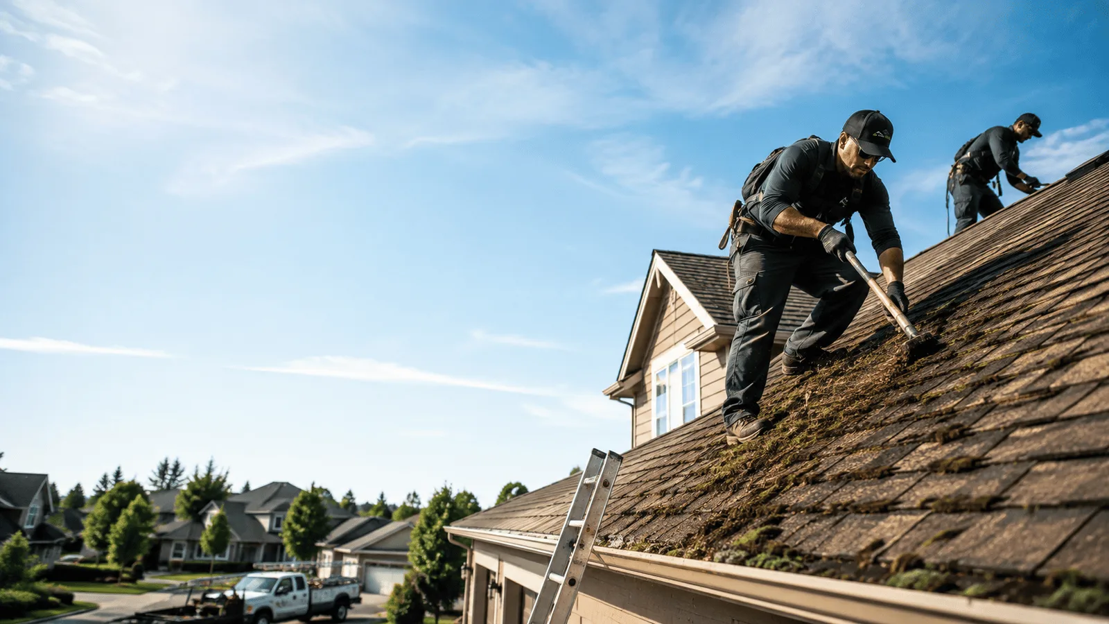 Roof Moss Removal in Lacon, IL near me